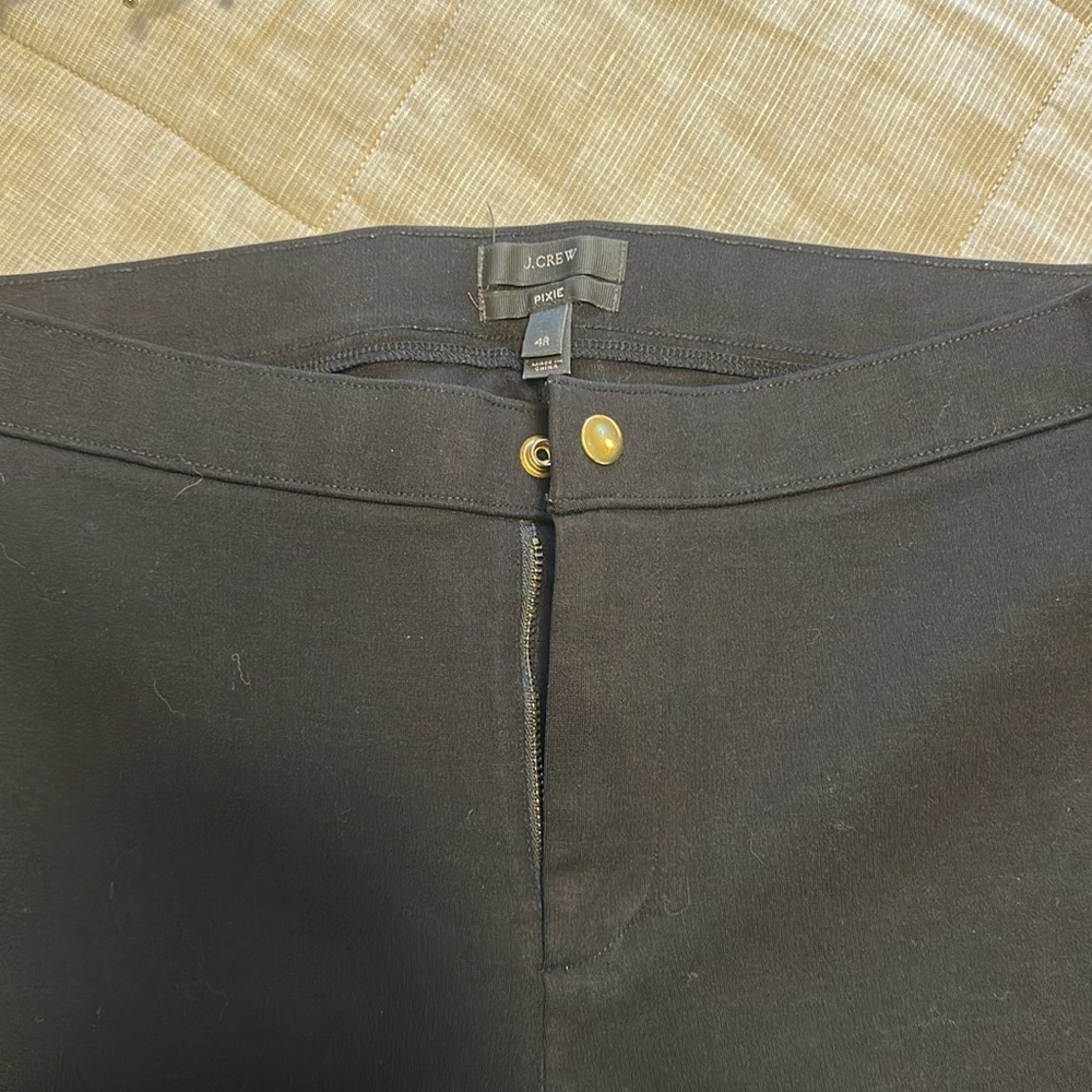 J. crew Pixie Pants Black